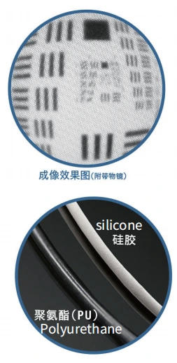 成像效果图与硅胶/聚氨酯外皮